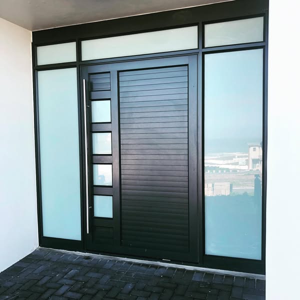 Custom Entrance Door & Sidelights