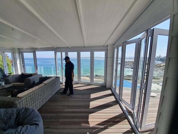 Coastal Vistafold Stack Doors